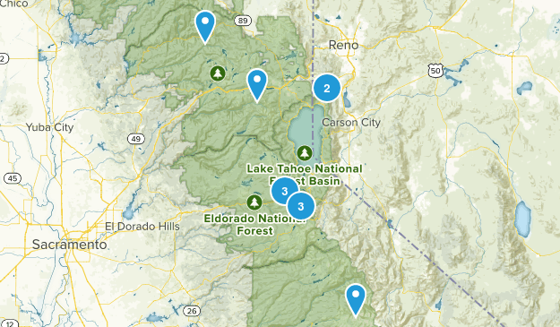 Lake Tahoe Map