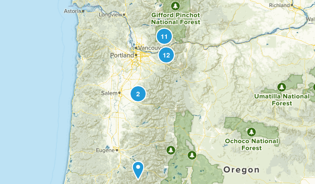 Oregon Map