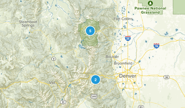 Estes Park Map