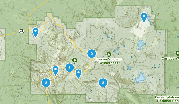 Lassen Map