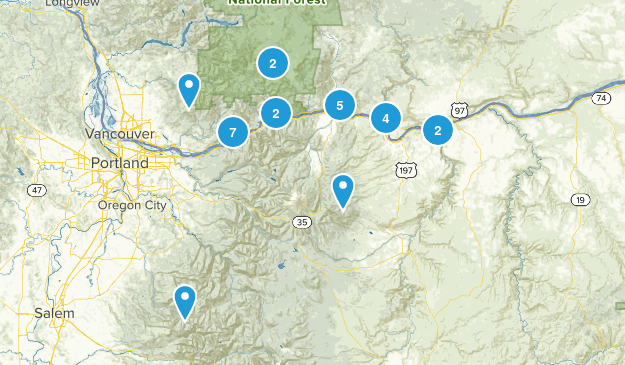 the gorge Map