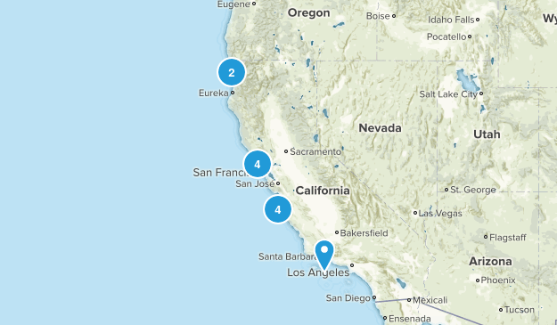 Cali Hikes Map