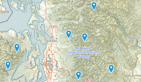 Hikes To Do Map