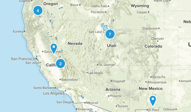 Hikes I Want To Do Map