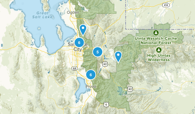 Biking Off Leash Map