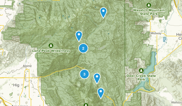 Timpanogos Map