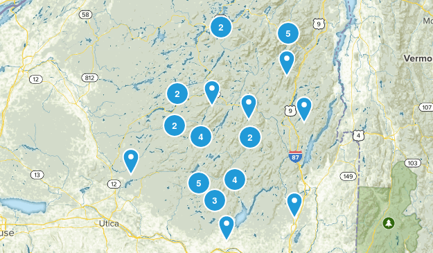 Long range trails Map