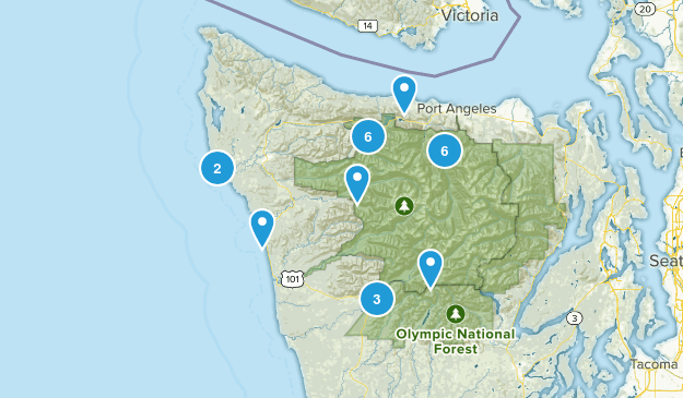 Olympic National Park Map