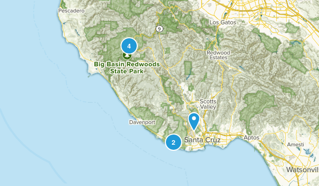 Santa Cruz Map