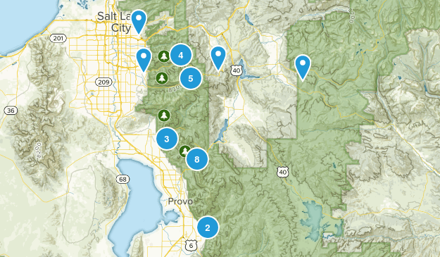 summer trails Map