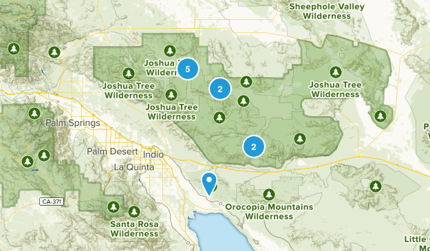 Joshua Tree NP Map