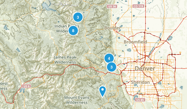Near Denver Map