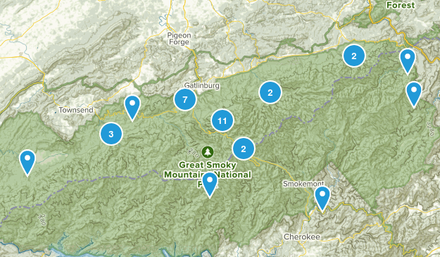 Gatlinburg Map