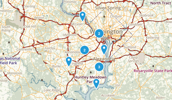 DC Weekend Map
