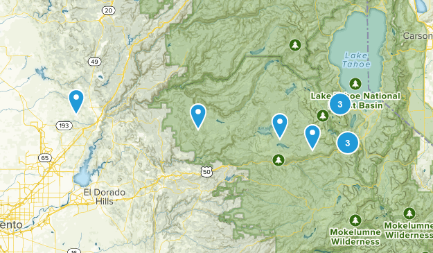 to hike: Map