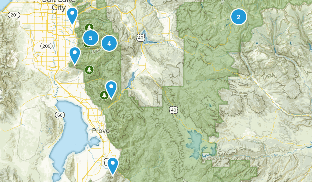Trails to Tackle Map