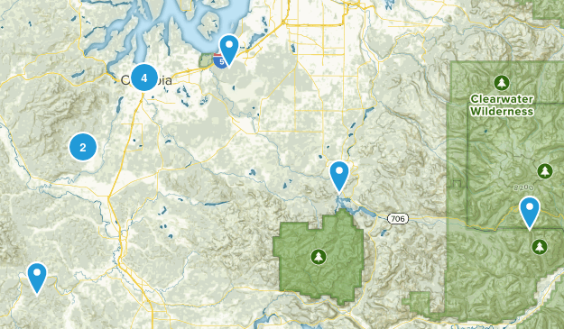 Washington Trip Map