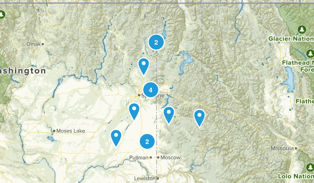Trail Hike Map