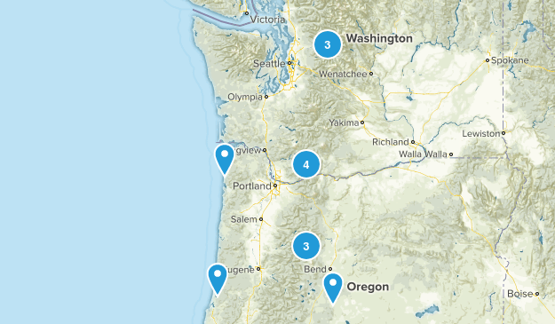 Backpacking Map