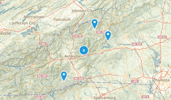 Asheville Map