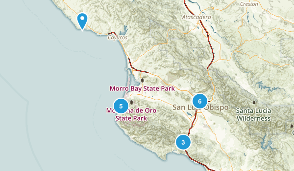slo spaces Map