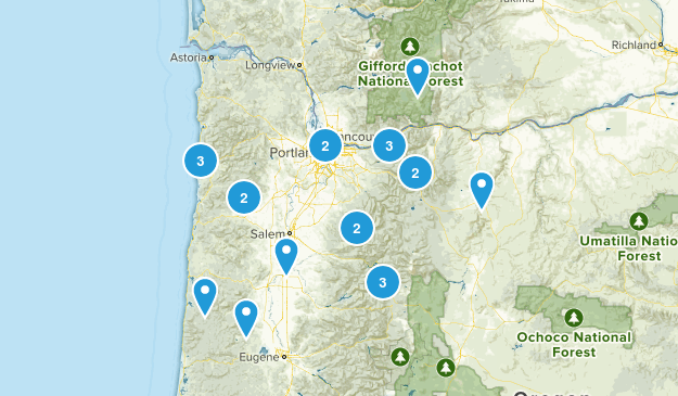 OREGON Map
