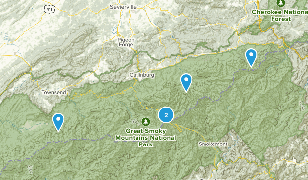 Gatlinburg Map