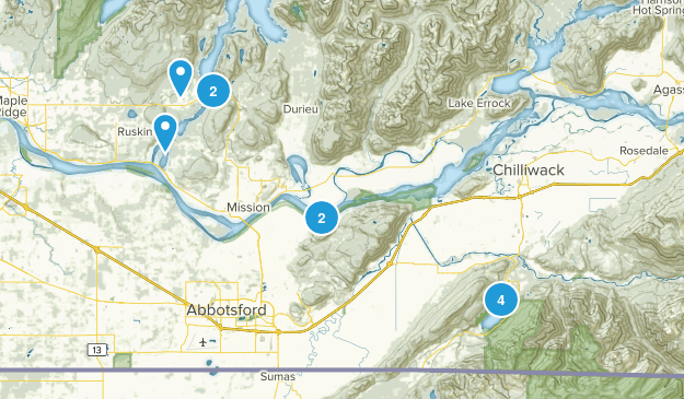Abbotsford Map