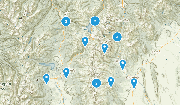 Alma Colorado Summer 2017 Map