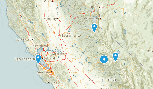 CA Vacation Map