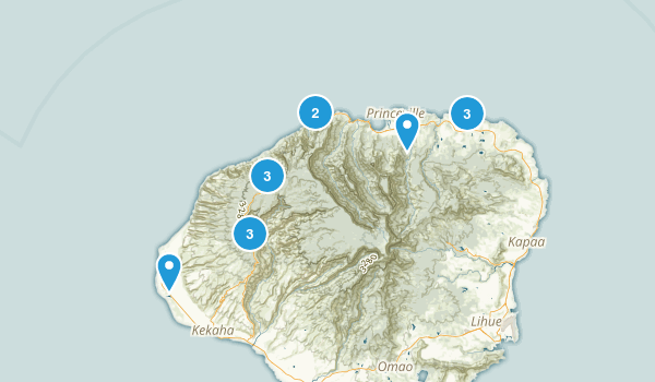 hawaii-Kauai Map