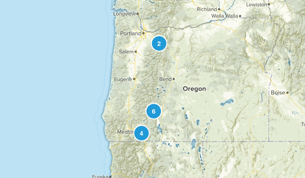 Oregon Trails Map