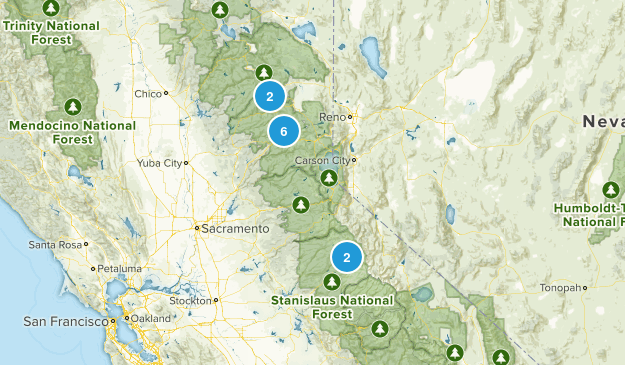 CA Truckee Options Map