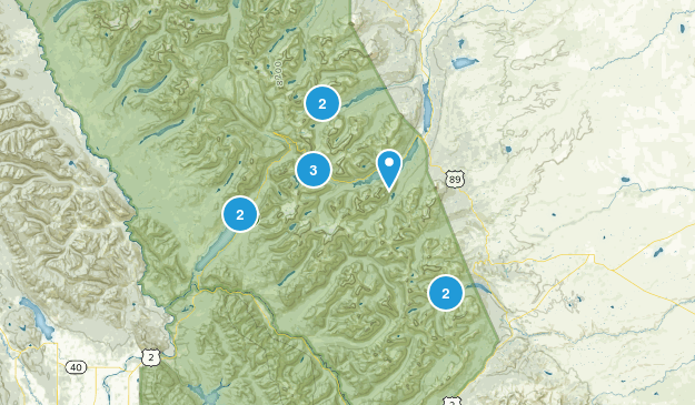 Glacier Map