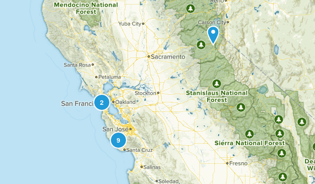 South Bay Trails Map