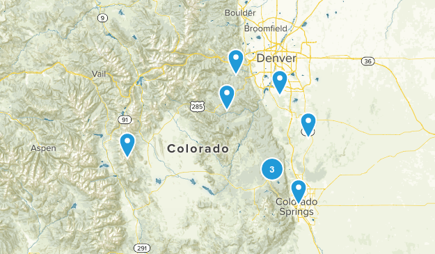 Trails to do with Julie Map