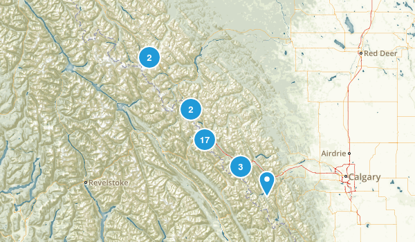 Banff and vicinity Map