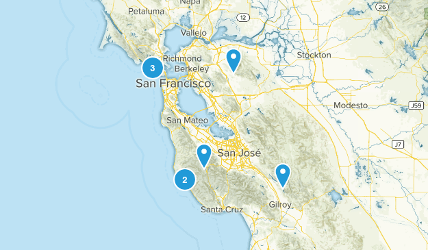 half dome training Map