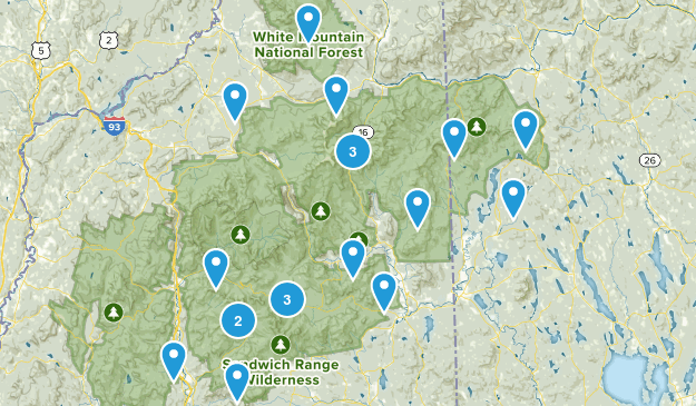 Trek 2 Wt. Mnts. Map