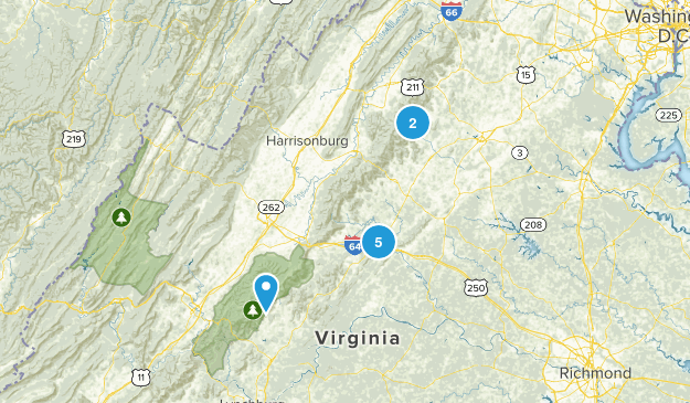 Charlottesville area Map