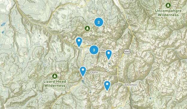 Telluride Moderate Map