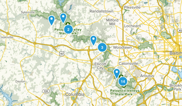patapsco Map