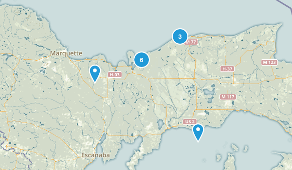 Munising, MI Map
