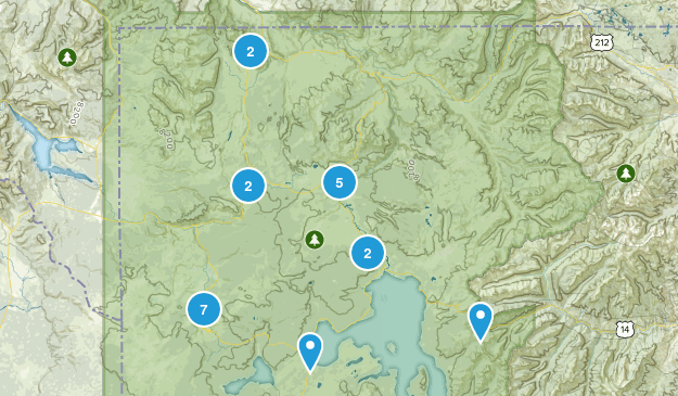 Yellowstone Map