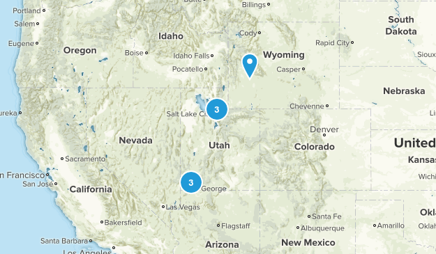 Hikes to do Map