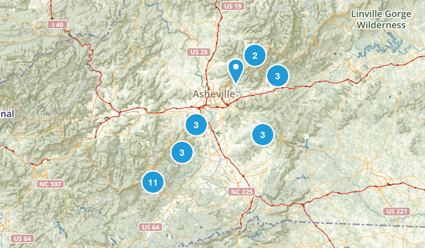 Asheville Map