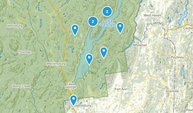 Lake George Twelve Map