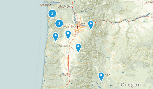 Portland Trip Map