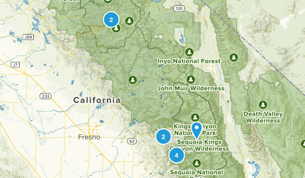 backpacking Map