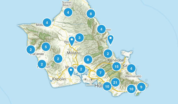 Trail Bucket List Map
